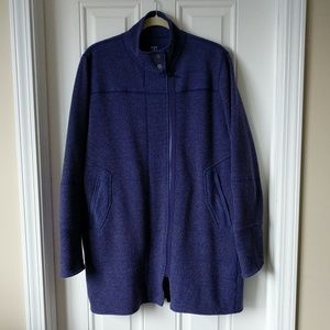 Title nine purple sweater jacket